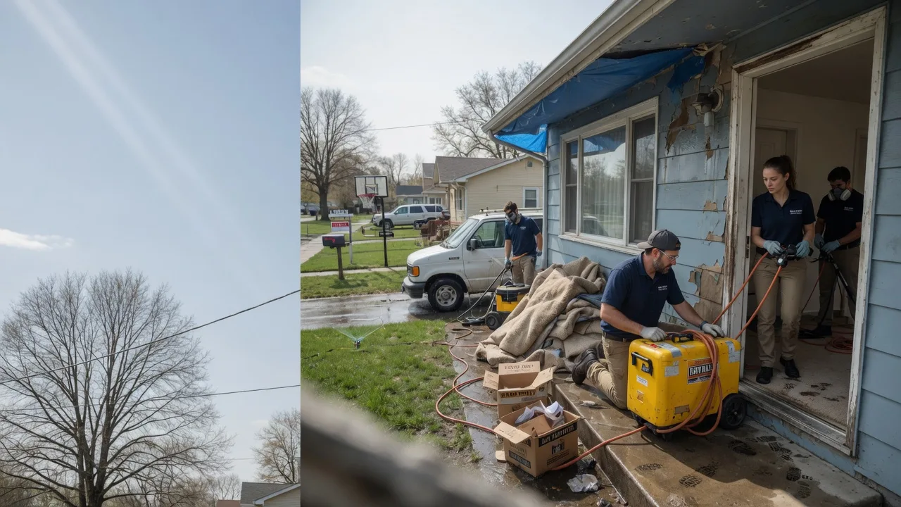 Basement Flood Cleanup in Clayton, KS near me